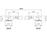 Delock 89608 Antenna Cable I-Pex Inc., Mhf® I Plug To I-Pex Inc., Mhf® I Plug