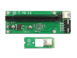 Delock 41428 Riser Card M.2 Key B+M > Pci Express X16 With 30 Cm Usb Cable