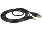 Delock 85544 Power Cable Usb > Dc 4.0 X 1.7 Mm Male 90° 1.5 M