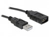 Delock 61460 Adapter Usb 2.0 Type-A To 1 X Serial Rs-232 Db9