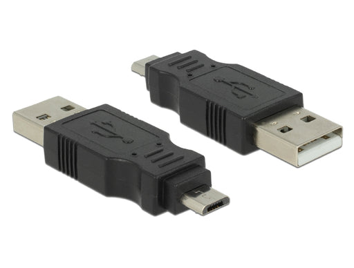 Delock 65036 Adapter Usb 2.0 Type Micro-B Male To Usb 2.0 Type-A Male