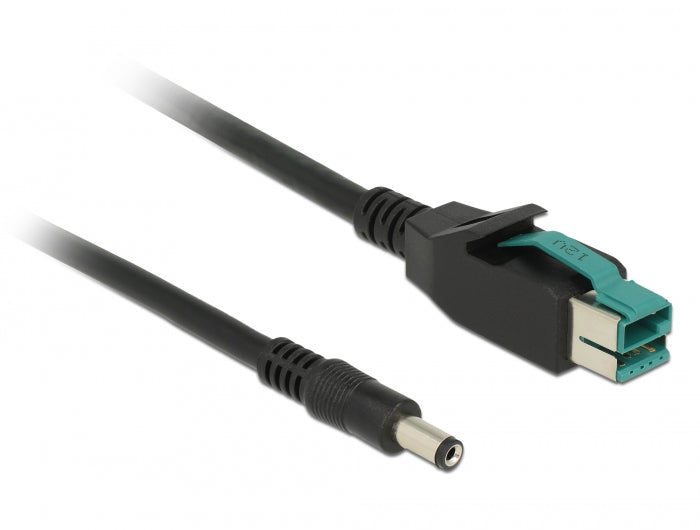 Delock 85500 Poweredusb Cable Male 12 V > Dc 5.5 X 2.1 Mm Male 4 M