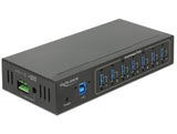 Delock 63311 External Industry Hub 7 X Usb 3.0 Type-A With 15 Kv Esd Protection