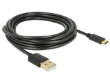 Delock 85209 Usb 2.0 Cable Type-A To Type-C 3 M