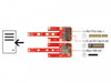 Delock 63384 Converter Mini Pcie > M.2 Key B Slot + Micro Sim Slot