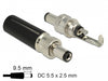 Delock 89914 Connector Dc 5.5 X 2.5 Mm With 9.5 Mm Length