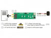 Delock 63917 Converter Sata Pin 8 Power Receptacle > M.2 Key B Slot