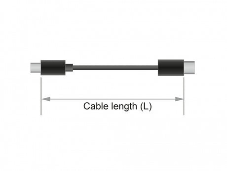 Navilock 62940 Connection Cable M8 Female Serial Waterproof