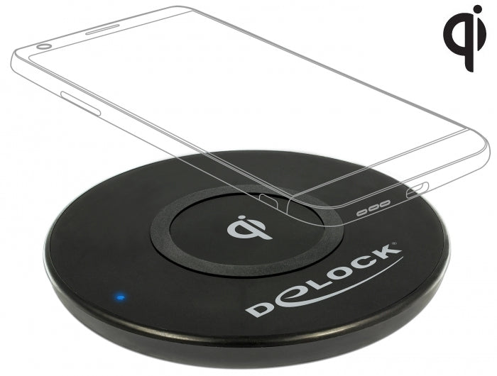 Delock 65917 Wireless Qi Fast Charger 10 W