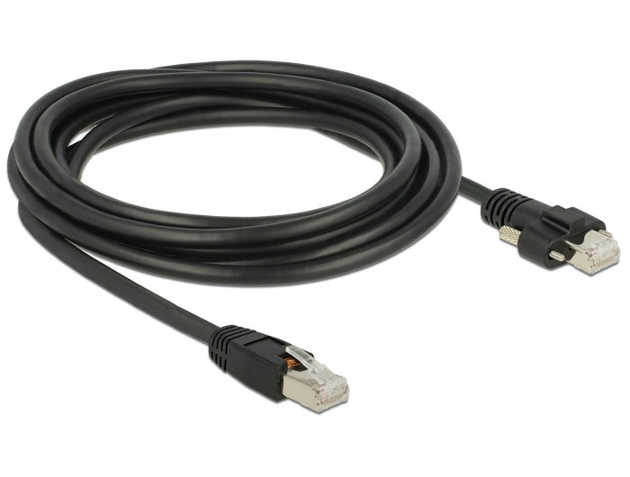 Delock 85669 Gige Camera Cable Rj45 Plug To Rj45 Plug