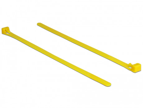 Delock 18759 Cable Ties Heat-Resistant L 200 X W 7.5 Mm 100 Pieces Yellow