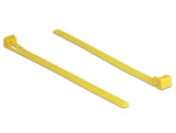 Delock 18760 Cable Ties Heat-Resistant L 150 X W 7.5 Mm 100 Pieces Yellow