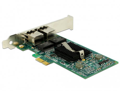 Delock 89944 Pci Express X1 Card 2 X Rj45 Gigabit Lan I82576