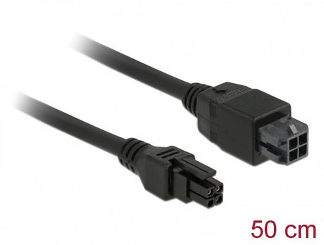 Delock 85378 Micro Fit 3.0 4 Pin Extension Cable Male > Female 50 Cm