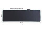 Delock 12555 Usb Mouse Pad 920 X 303 X 3 Mm With Rgb Illumination