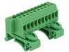 Delock 65941 Terminal Block Set For Din Rail 10 Pin With Screw Lock