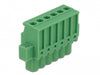 Delock 65942 Terminal Block Set For Din Rail 6 Pin With Screw Lock