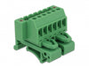 Delock 65942 Terminal Block Set For Din Rail 6 Pin With Screw Lock