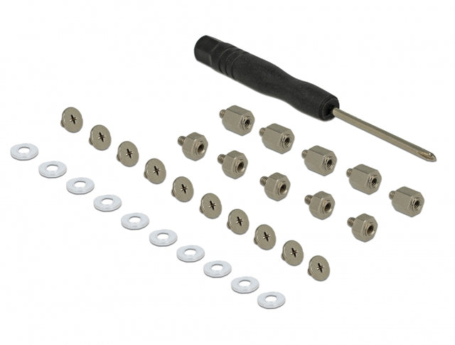 Delock 18288 Mounting Kit 31 Pieces For M.2 Ssd / Module