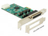 Delock 89335 Pci Express X1 Card To 4 X Serial Rs-232 High Speed 921K