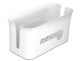 Delock 18290 Cable Management Box With Storage Case White / Grey