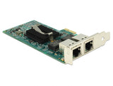 Delock 89944 Pci Express X1 Card 2 X Rj45 Gigabit Lan I82576