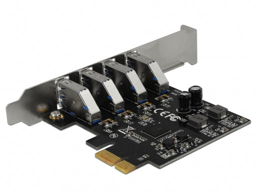 Delock 90304 Usb 3.0 Pci Express X1 Card With 4 X External Type-A Female