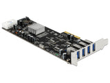 Delock 89365 Pci Express X4 Card > 4 X External Usb 3.0 Quad Channel