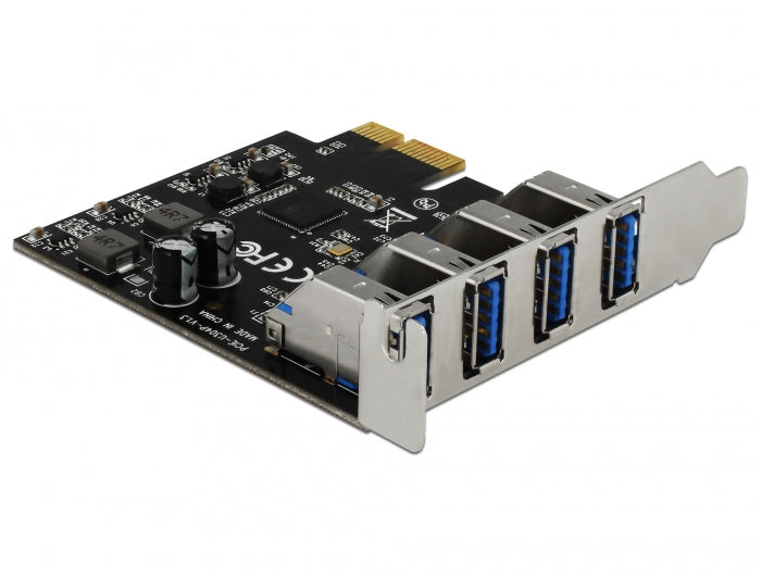 Delock 90304 Usb 3.0 Pci Express X1 Card With 4 X External Type-A Female