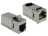 Delock 86371 Keystone Module Rj45 Jack > Rj45 Jack Cat.6 90°