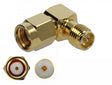 Delock 89956 Adapter Rp-Sma Plug To Rp-Sma Jack 90° 10 Ghz