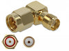 Delock 89979 Adapter Sma Plug To Sma Jack 90° 10 Ghz