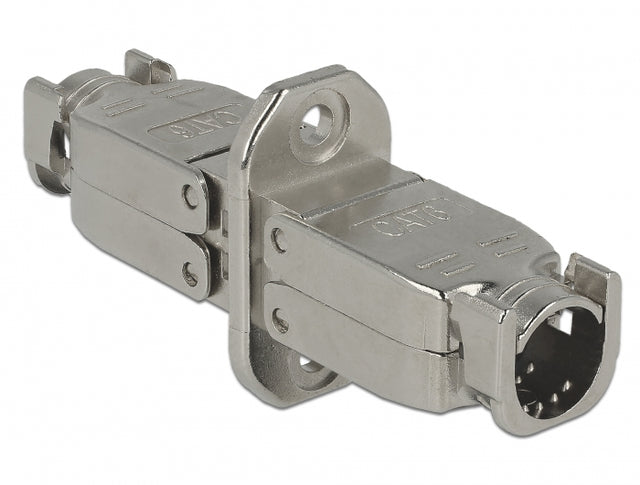 Delock 86466 Coupler For Network Cable Cat.6 Stp Toolfree For Installation