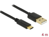 Delock 83669 Usb 2.0 Cable Type-A To Type-C 4 M