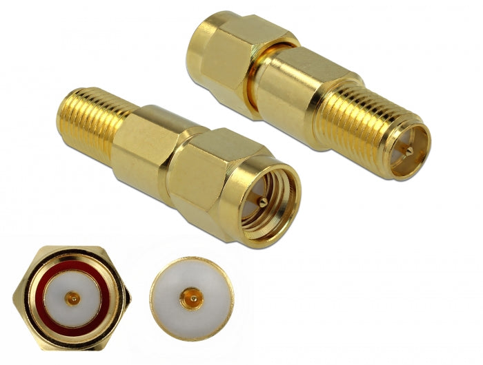 Delock 89991 Adapter Sma Plug To Rp-Sma Jack 3 Ghz