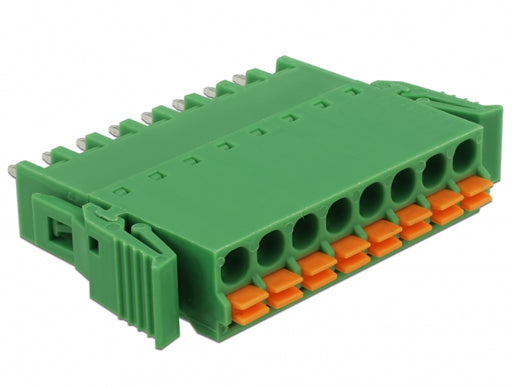 Delock 65974 Terminal Block Set For Pcb 8 Pin 3.81 Mm Pitch Vertical