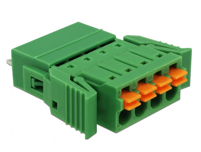 Delock 65970 Terminal Block Set For Pcb 4 Pin 3.81 Mm Pitch Vertical