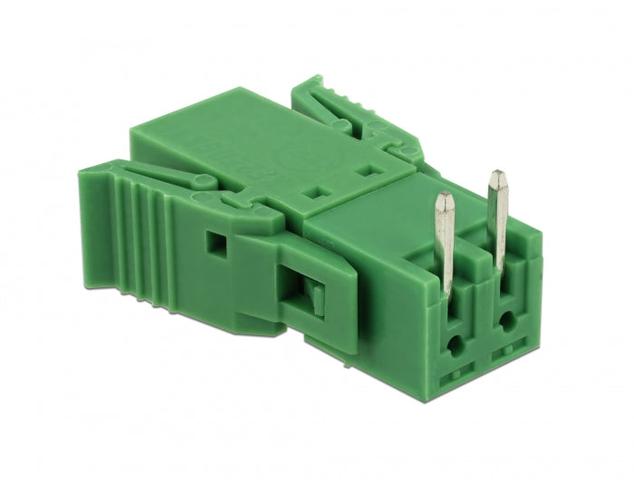 Delock 65952 Terminal Block Set For Pcb 2 Pin 3.81 Mm Pitch Horizontal