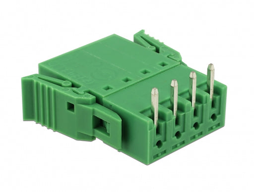 Delock 65954 Terminal Block Set For Pcb 4 Pin 3.81 Mm Pitch Horizontal