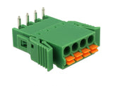 Delock 65954 Terminal Block Set For Pcb 4 Pin 3.81 Mm Pitch Horizontal