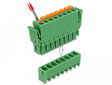 Delock 65974 Terminal Block Set For Pcb 8 Pin 3.81 Mm Pitch Vertical