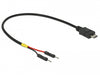 Delock 85407 Usb Power Cable Micro-B To 2 X Pin Header Male Separate Power