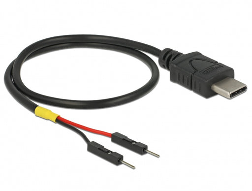 Delock 85420 Usb Power Cable Type-C To 2 X Pin Header Male Separate Power 30 Cm