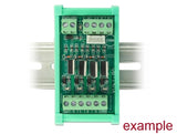 Delock 65984 Board Holder (72 Mm) For Din Rail 10 Cm Long