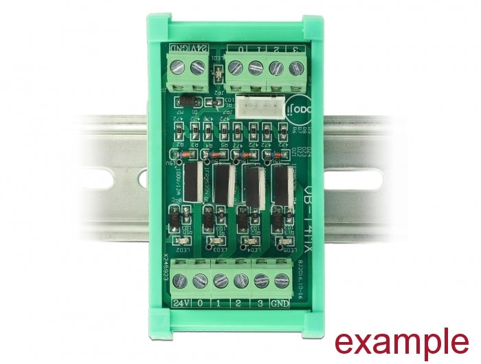 Delock 65985 Board Holder (72 Mm) For Din Rail 15 Cm Long