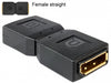 Delock 65374 Adapter Displayport Female > Displayport Female Gender Changer