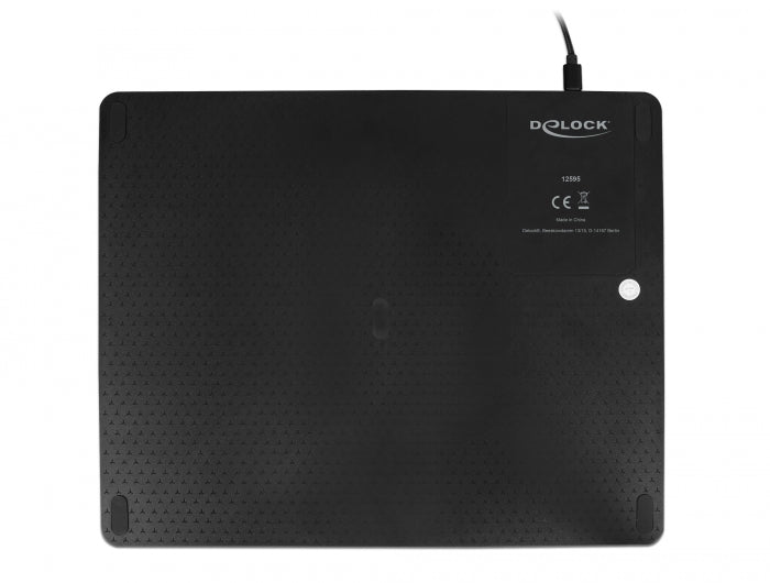 Delock 12595 Usb Mouse Pad With Wireless Charging Function