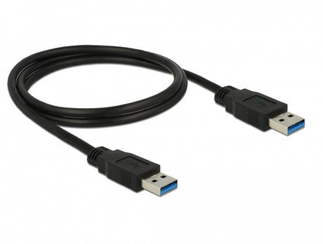 Delock 85060 Cable Usb 3.0 Type-A Male > Usb 3.0 Type-A Male 1.0 M Black