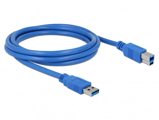 Delock 82434 Cable Usb 3.0 Type-A Male > Usb 3.0 Type-B Male 2.0 M Blue