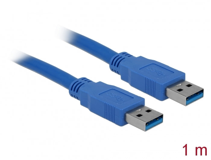 Delock 82534 Cable Usb 3.0 Type-A Male > Usb 3.0 Type-A Male 1 M Blue